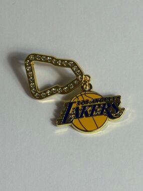 New Era Los Angeles Lakers Frame Hat Pin Yellow Gold Pins Hats Hatpin New Eras